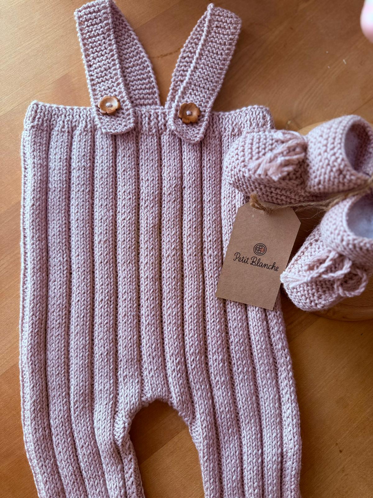 Set Completo in Maglia Beige - Vista 6