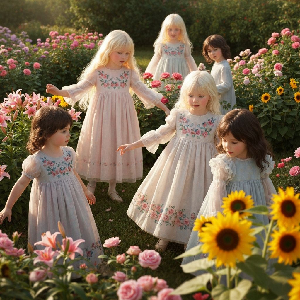 Vestito Bianco con Fiori
